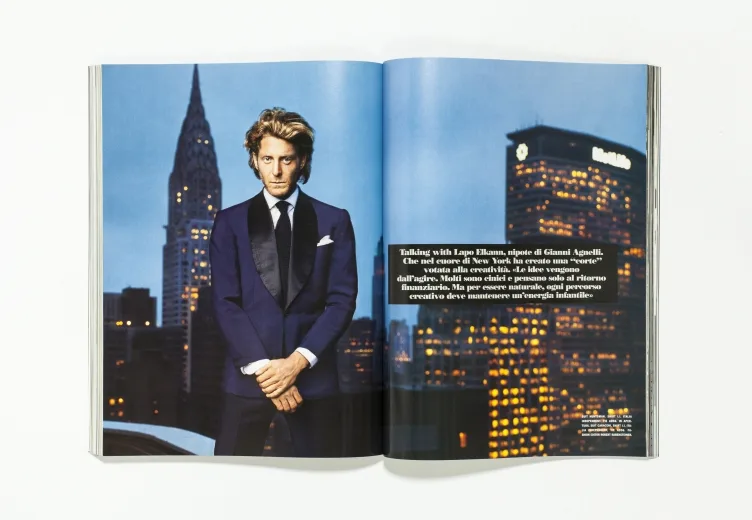 L'UOMO VOGUE - january 2007 Lapo Elkann by Mark Seliger