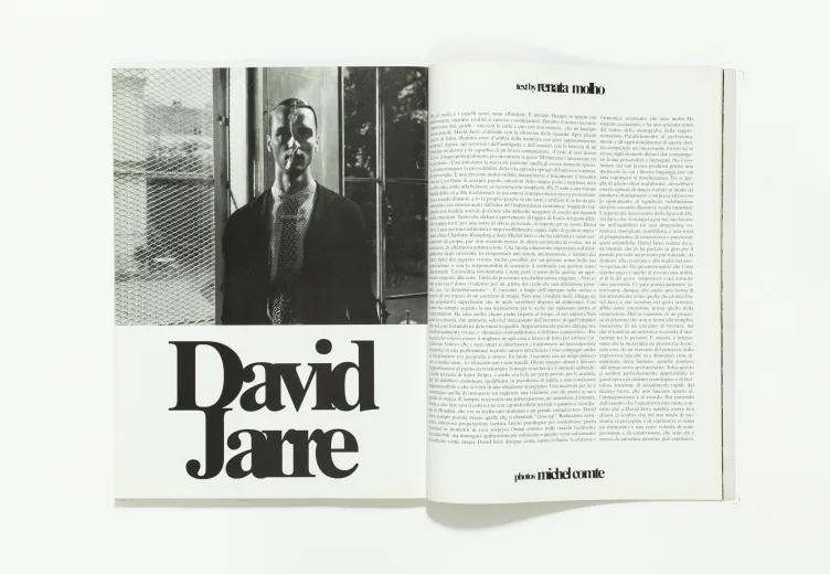 L'UOMO VOGUE - February 2003 David Jarre by Michel Comte
