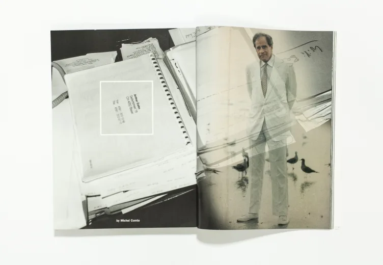 L'uomo Vogue - July/August 2001 Arthur Cohn by Michel Comte