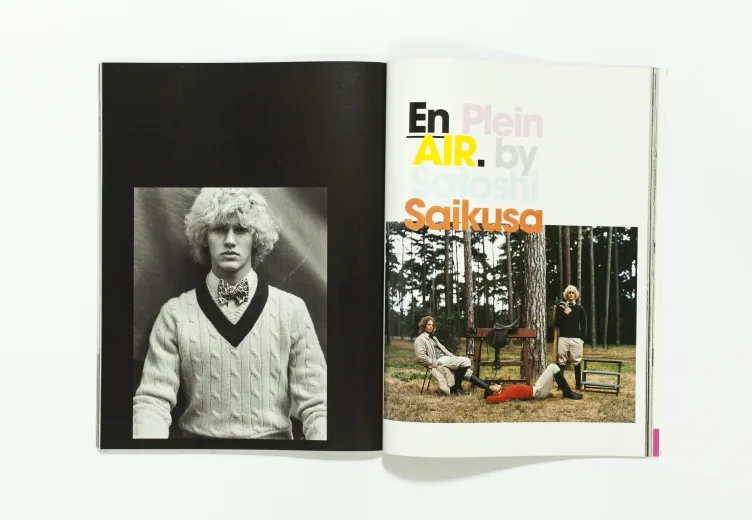 L'UOMO VOGUE - November 2003 En plein air by Satioshi Saikusa