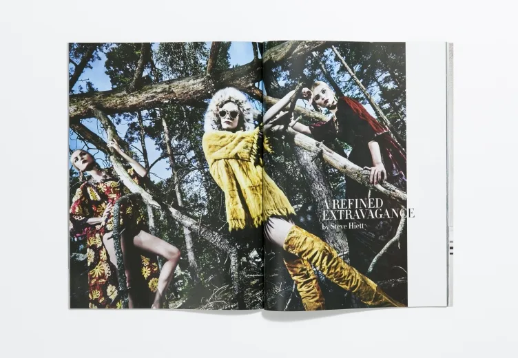 Vogue Italia - September 2014 A refined extravagance by Steve Hiett