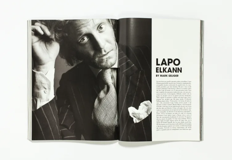L'UOMO VOGUE - january 2007 Lapo Elkann by Mark Seliger