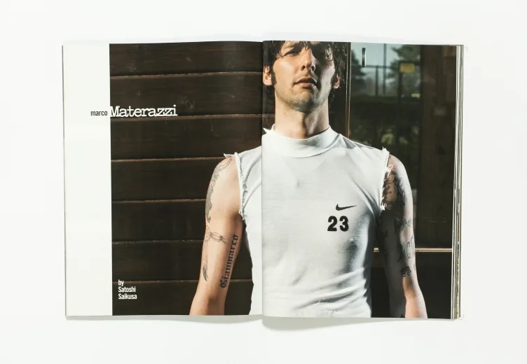 L'UOMO VOGUE SPORT - July/August 2004 Marco Materazzi by Satoshi Saikusa