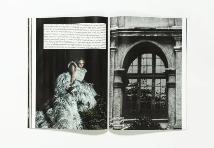 VOGUE ITALIA - HAUTE COUTURE September 2011 by Deborah Turbeville