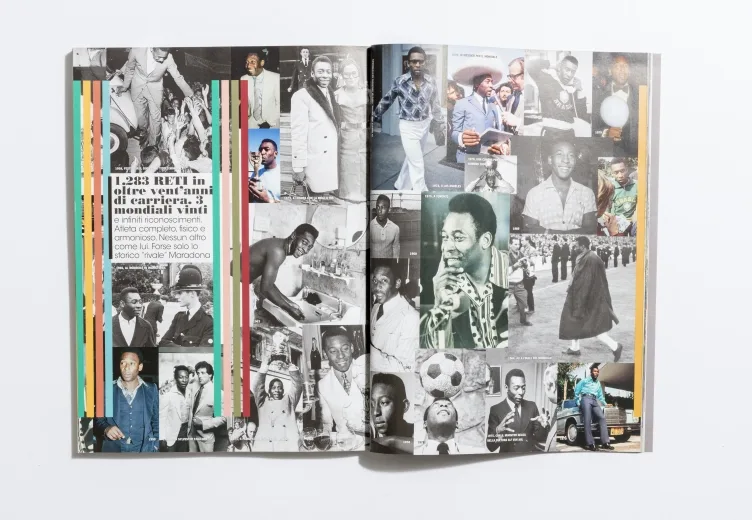 L'Uomo Vogue - March 2015 Pelè by Michel Comte