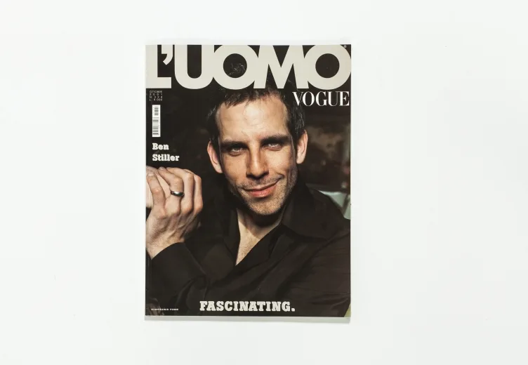L'uomo Vogue - October 2001 Ben Stiller by Michel Comte