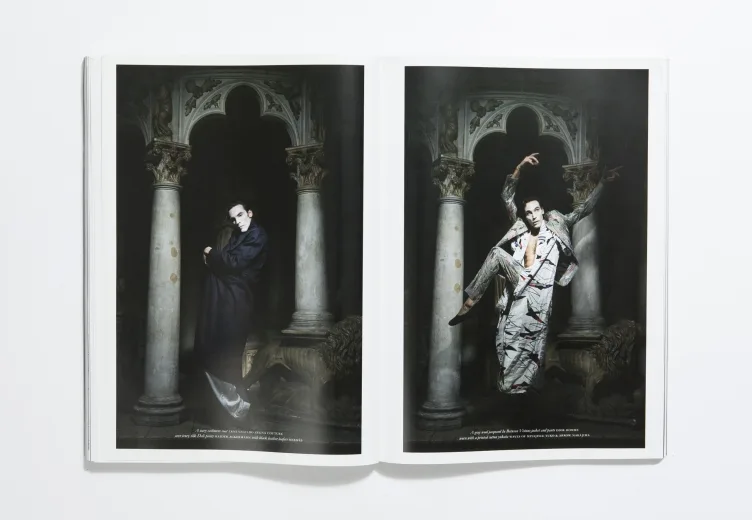 Purple Fashion - Spring/Summer 2015 Dance of Darkness by Benoit Peverelli