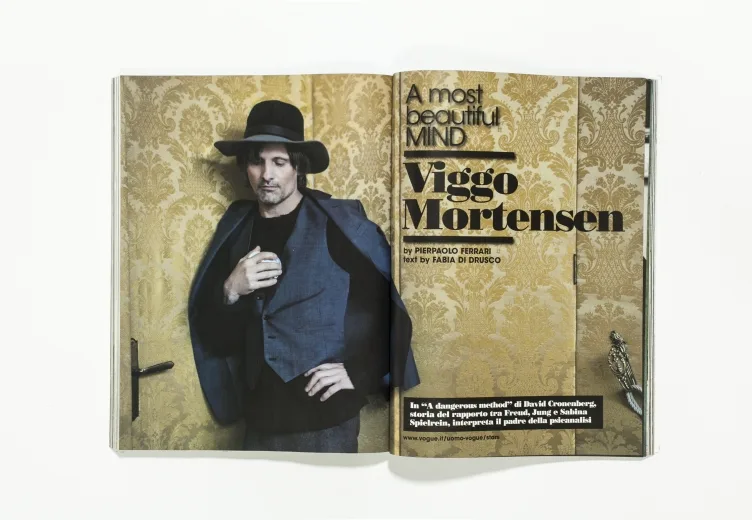 L'UOMO VOGUE - September 2011 Viggo Mortensen by Pierpaolo Ferrari