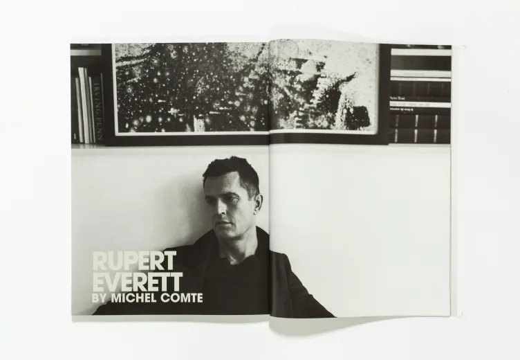 L'UOMO VOGUE - September 2007 Rupert Everett by Michel Comte