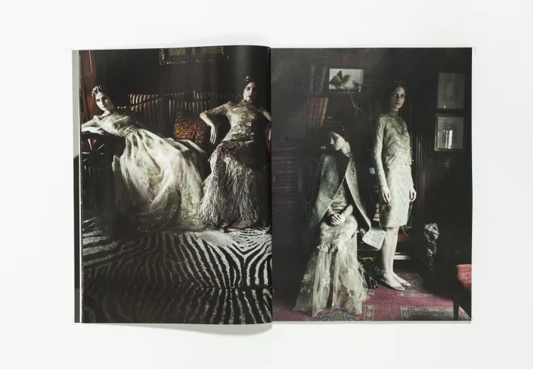 VOGUE ITALIA HAUTE COUTURE - September 2011 Prince and Princess Antonius Zu Furstenberg by Deborah Turbeville