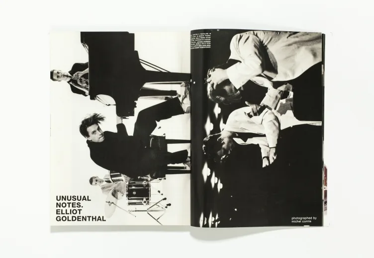L'uomo Vogue - January 1998 Elliot Goldenthal by Michel Comte