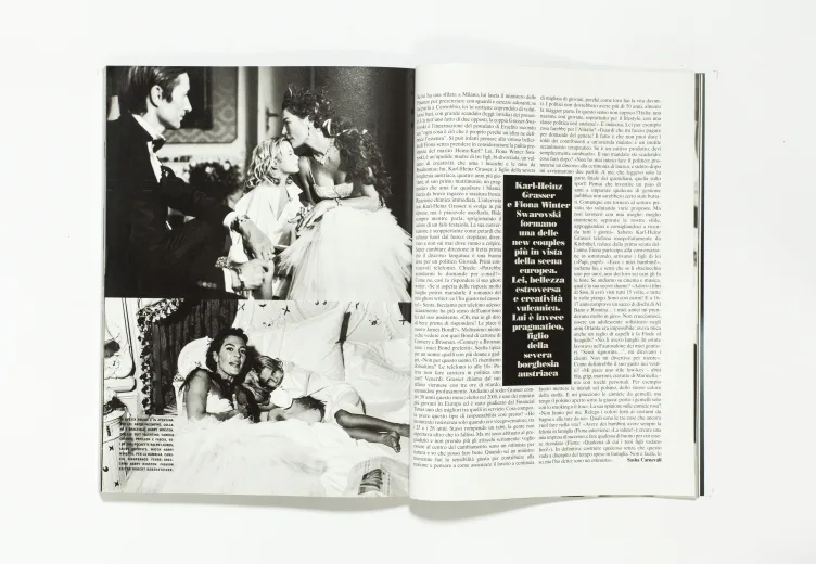 L'UOMO VOGUE - January 2007 Mr and Mrs Karl-Heinz Grasser by Michel Comte
