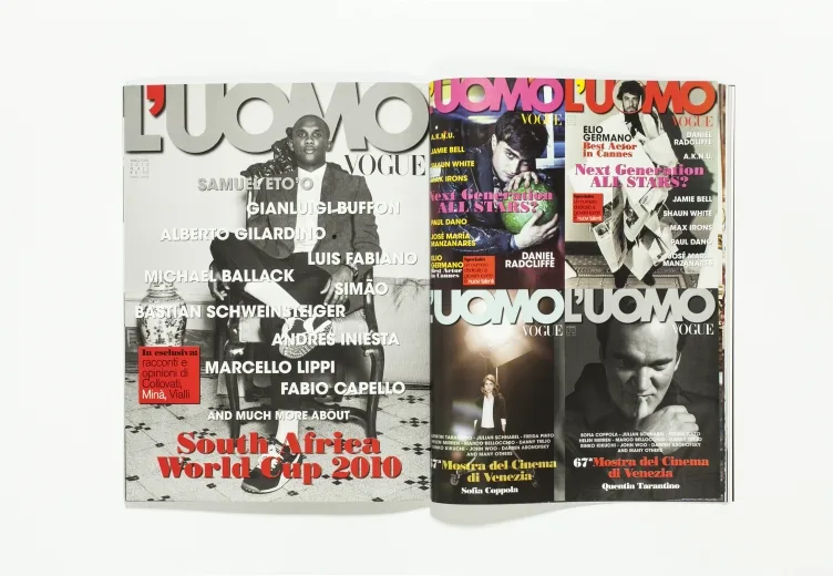 L'UOMO VOGUE - November 2011 A collection of 5 years of covers