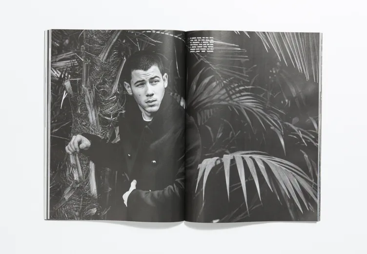 L'uomo Vogue - December 2015 Nick Jonas