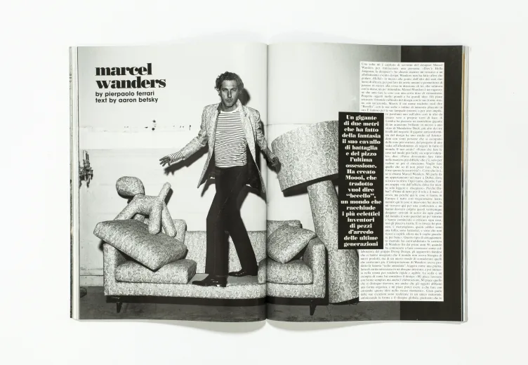 L'UOMO VOGUE - April 2008 Marcel Wanders by Pierpaolo Ferrari
