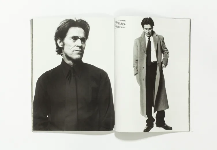 L'UOMO VOGUE - October 2002 Willem Dafoe by Walter Chin