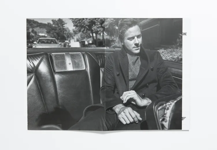 L'uomo Vogue - December 2015 Armie Hammer