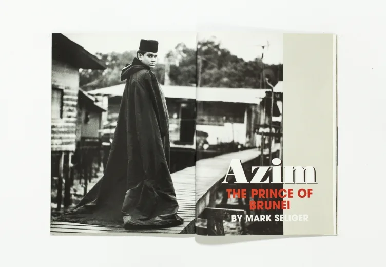 L'UOMO VOGUE - December 2006 Azim The Prince of Brunei by Mark Seliger