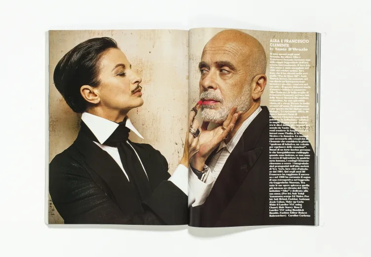 L'UOMO VOGUE - january 2007 People who steal the international scene by D'Orazio, Smith, Hanson, Turbeville