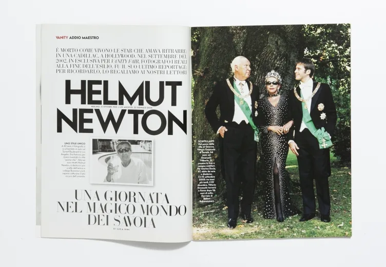 Vanity Fair - February 2004 Helmut Newton by Helmut Newton