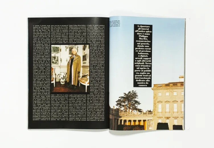 L'UOMO VOGUE - February 2007 Desmond Guinness by Connie Filippello
