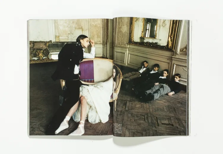 L'UOMO VOGUE - July/August 2006 The magnificent mirage by Deborah Turbeville