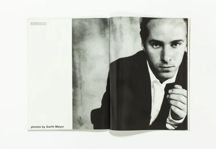 L'Uomo Vogue - December 1999 Alessandro Nivola by Garth Meyer