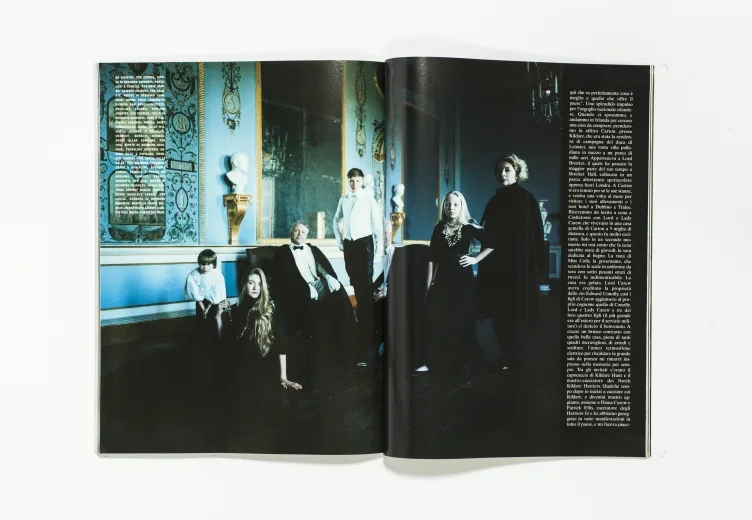 L'UOMO VOGUE - February 2007 Desmond Guinness by Connie Filippello