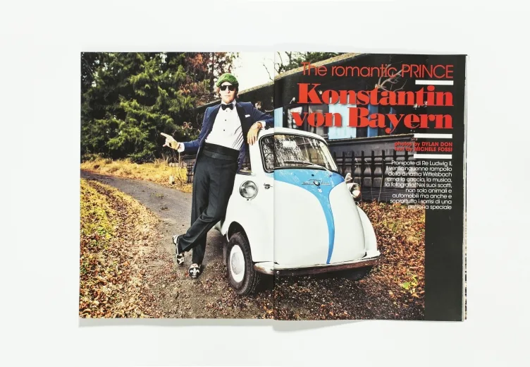 L'UOMO VOGUE - January 2012 Konstantin van Bayern by Dylan Don