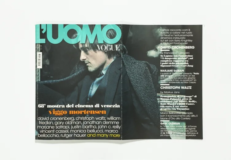 L'UOMO VOGUE - September 2011 Viggo Mortensen by Pierpaolo Ferrari