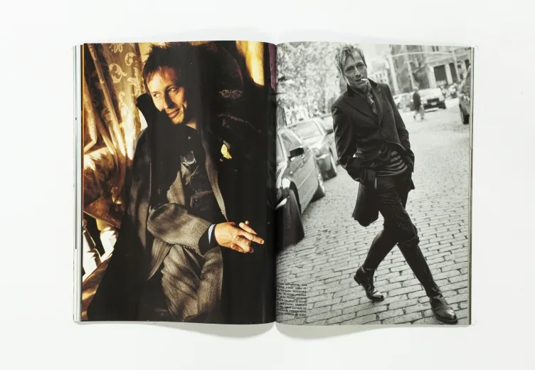 L'UOMO VOGUE - December 2007 Michael Wincott by Sante D'Orazio