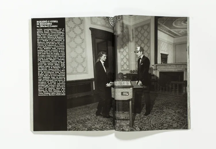 L'UOMO VOGUE - July/August 2007 Private people and their own style by Adams-Cadel-Comte-Turbeville-Barbieri-Von Hessen