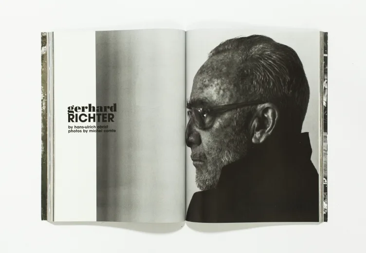 L'UOMO VOGUE - May/June 2007 Gerhard Richter by Michel Comte