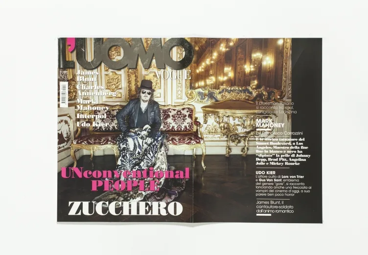 L'UOMO VOGUE - December 2010 Zucchero by Pierpaolo Ferrari