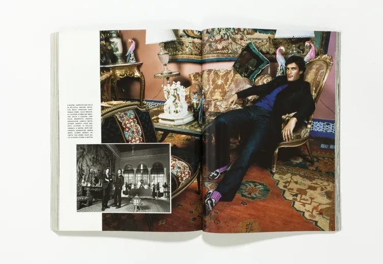 L'UOMO VOGUE - July/August 2007 Rafael y Luis Medina Abascal Palacio de las Duenas by Michael Baumgarten