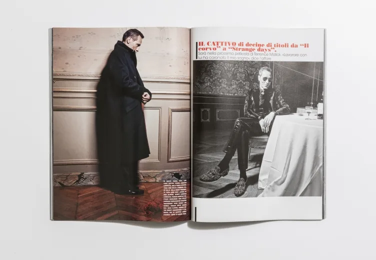 L'Uomo Vogue - November 2014 Michael Wincott by Michel Comte