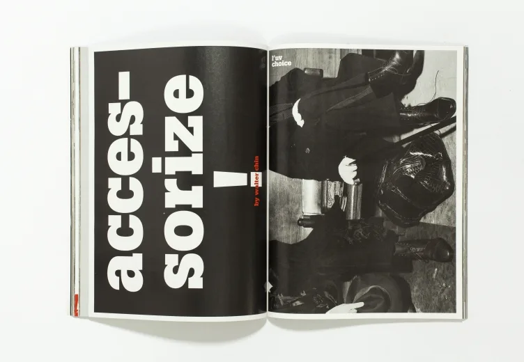 L'UOMO VOGUE - October 2002 Accessorize! by Walter Chin