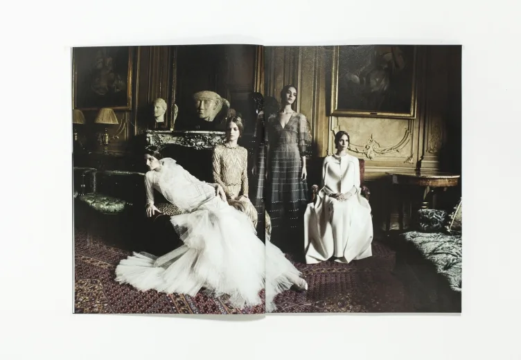 VOGUE ITALIA HAUTE COUTURE - September 2011 Prince and Princess Antonius Zu Furstenberg by Deborah Turbeville