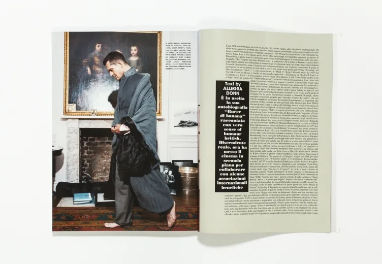 L'UOMO VOGUE - September 2007 Rupert Everett by Michel Comte