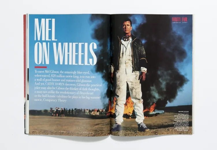 Vanity Fair America - August 1997 Mel Gibson by Michel Comte