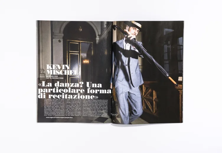 L'UOMO VOGUE - February 2017 Kevin Mischel by Dylan Don