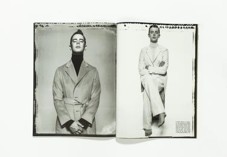 L'uomo Vogue - November 2000 colin hanks by Michel Comte