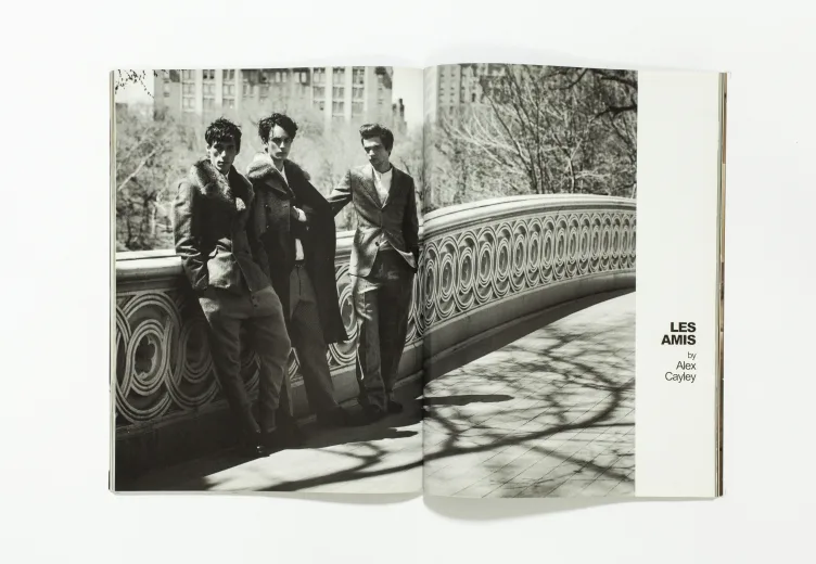 L'UOMO VOGUE - November 2005 Les amis by Alex Cayley