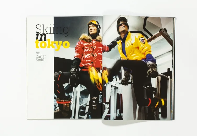 L'UOMO VOGUE SPORT - July 2006 Sport Skiing in Tokyo by Carter Smith