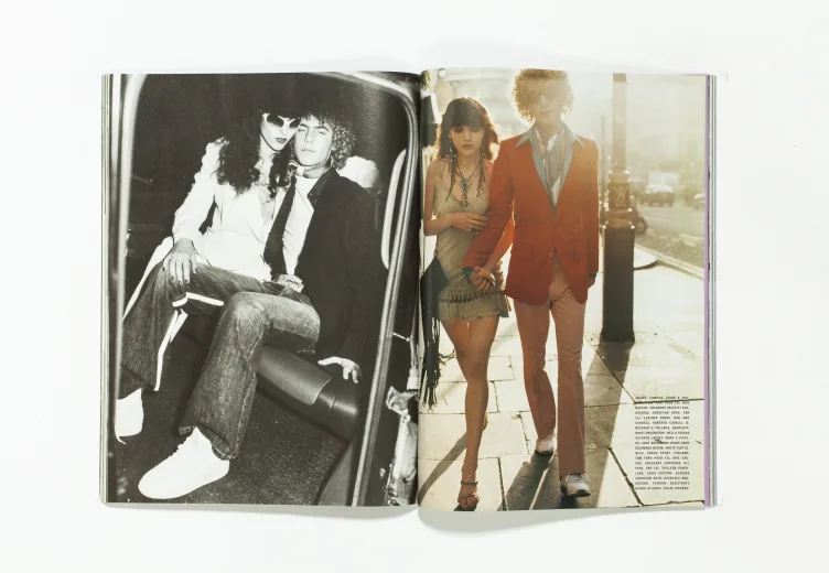 VOGUE ITALIA SPORT January 2004 Sneakers snapshots by Carter Smith
