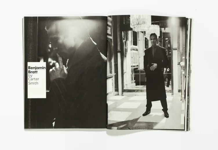 L'UOMO VOGUE - September 2004 Benjamin Bratt by Carter Smith