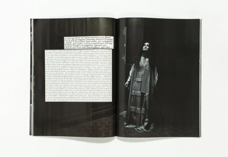 VOGUE ITALIA - HAUTE COUTURE March 2012 Haruki Klossowska by Deborah Turbeville