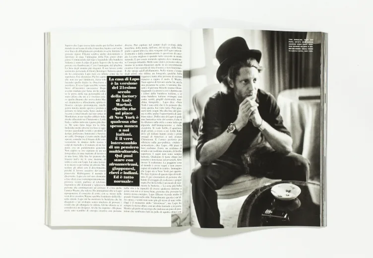 L'UOMO VOGUE - january 2007 Lapo Elkann by Mark Seliger