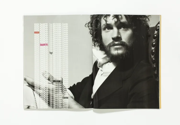 L'UOMO VOGUE - February 2004 Hugh dancy by Michel Comte