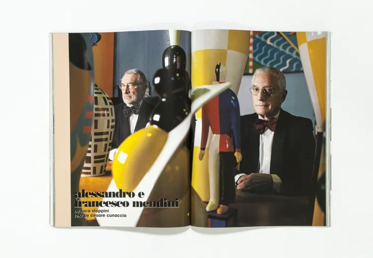L'UOMO VOGUE - April 2008 Alessandro e Francesco Mendini by Luca Stoppini